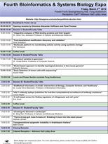 Bioinformatics EXPO 2012 schedule