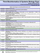 Bioinformatics EXPO 2011 schedule