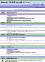 Bioinformatics EXPO 2010 schedule