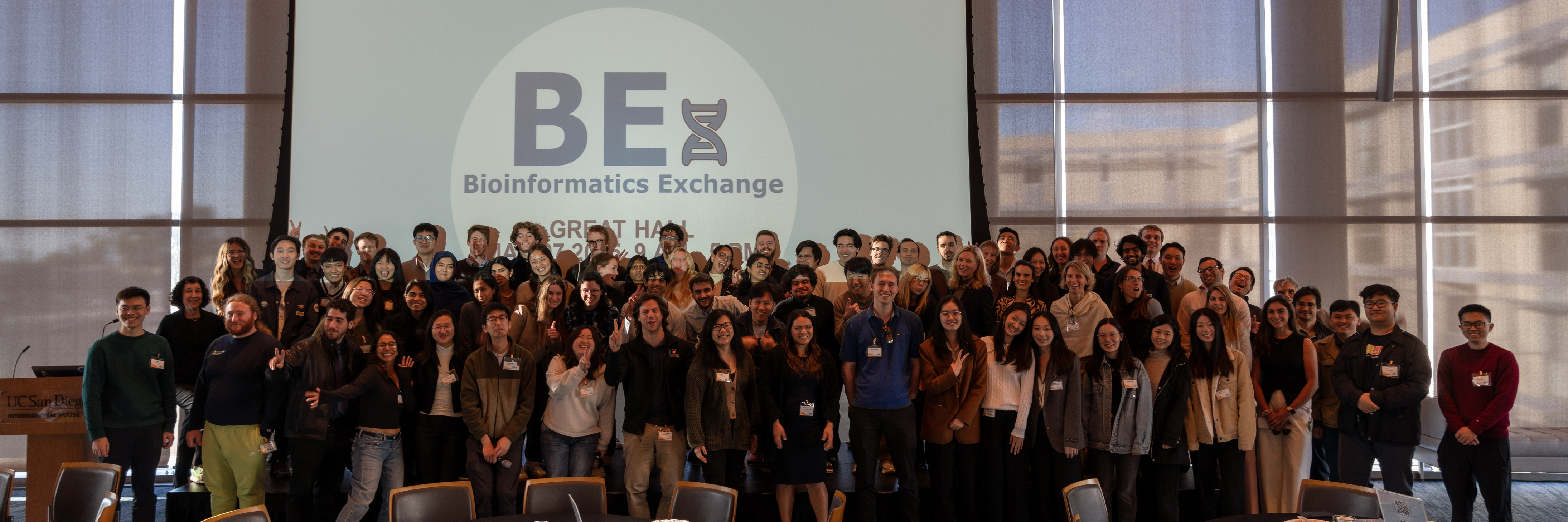 Group photo at BEx 2025 conference